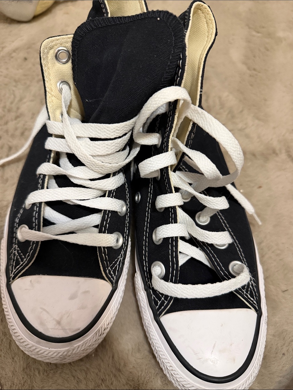 Converse Black and White Low-Top Sneakers